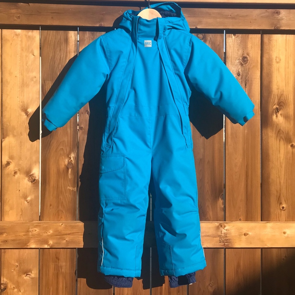 MEC one piece children’s toaster suit in blue size 3
